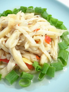 涼拌杏鮑菇 的食譜成品照片