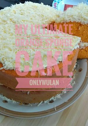 Foto resep My Ultimate Orange Sponge Cake