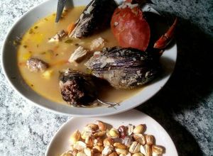 Una foto de Sopa de choro