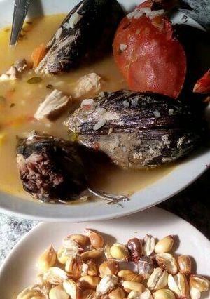 Una foto de Sopa de choro