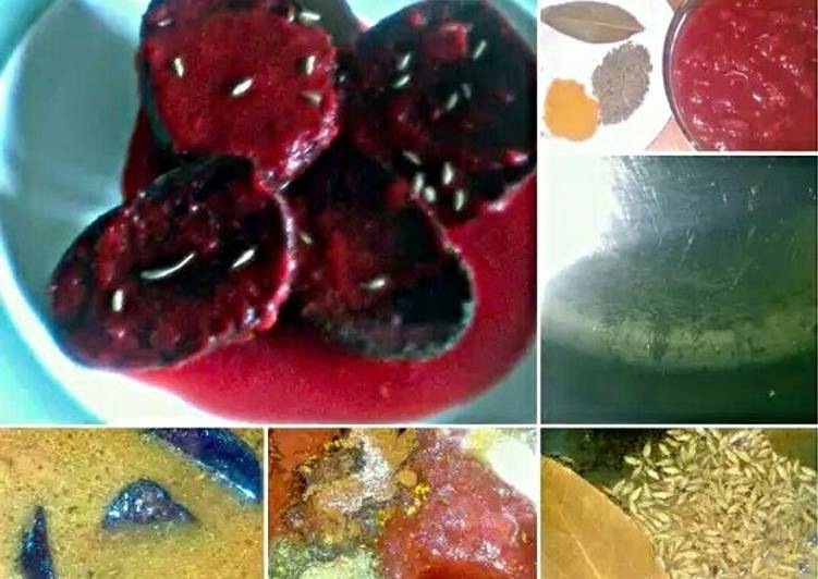 Steps to Make Ultimate sig&#39;s Spicy Beetroot (Taridar Chukandar)