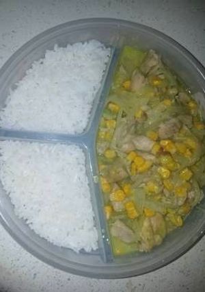 Una foto de Pollo Verde con Chile Poblano