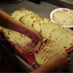 A picture of GRILLED FLAT BREAD.