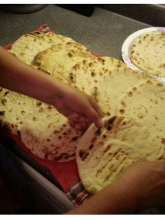 A picture of GRILLED FLAT BREAD.