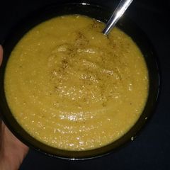 Thick chicken & vegetable soup A picture of Thick chicken & vegetable soup.