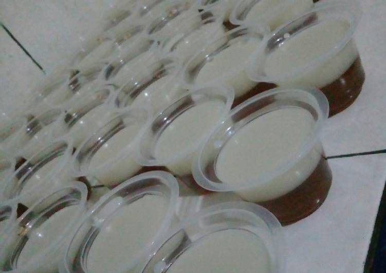 Puding kopi susu