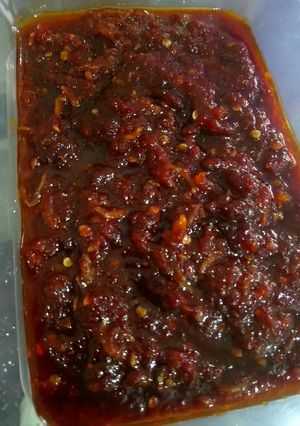 Foto resep Sambal cengek (sambal teri)