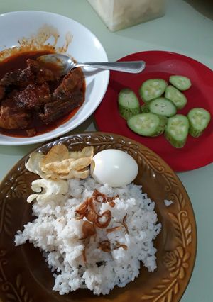 Foto resep Nasi lemak daun jeruk