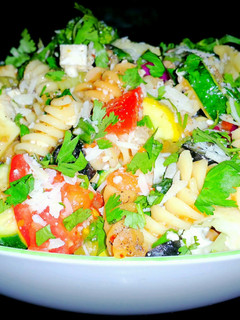 A picture of Mike's Springtime Pasta Salad.