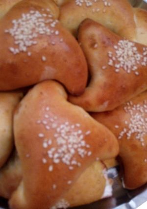 صورة لوصفة مملحات على شكل عرايش