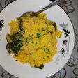 ONE POT RICE WITH SPINACH MEAL