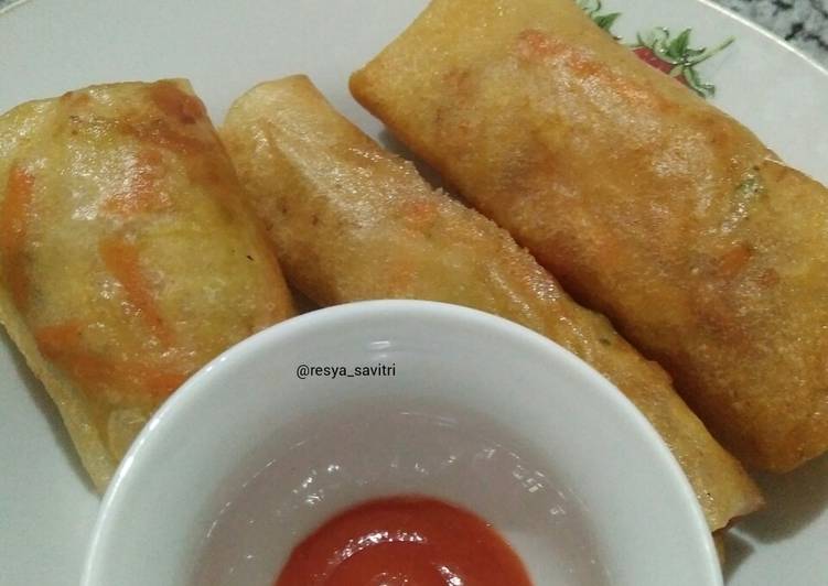 90. Lumpia Isi Sayur