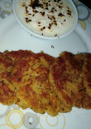 A picture of Farali Potato paratha.