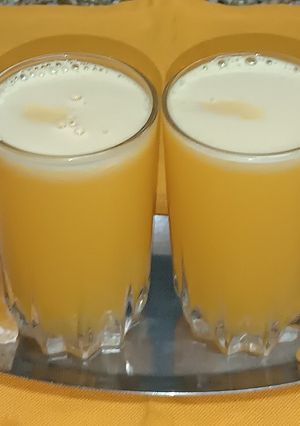 A picture of Tengerine Juice (orange).