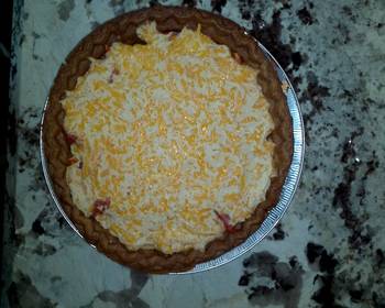 Fresh, Serving Recipe Tomato pie Delicious Simple