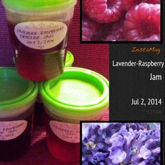 A picture of Lavender Raspberry Jam.
