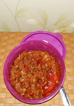 Foto resep Sambal terasi matang (SS)