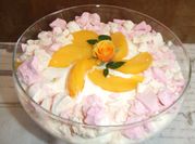 Una foto de pastel de queso mascarpone