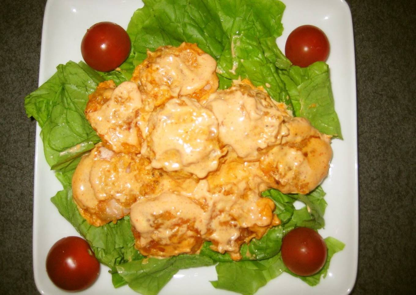 Shrimp in Chili-Mayonnaise Sauce