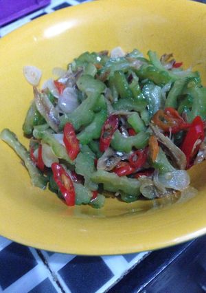 Foto resep Tumis Pare Ikan Teri