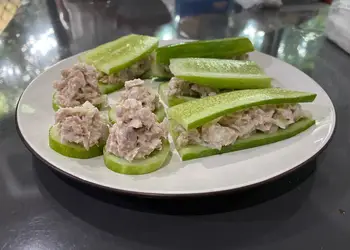 Resep Baru Tuna Burger Timun Yummy Mantul