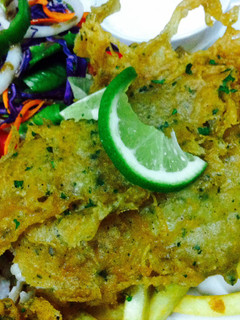 A picture of Fish n Chips.