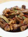 Spicy Chicken Feet Adobo