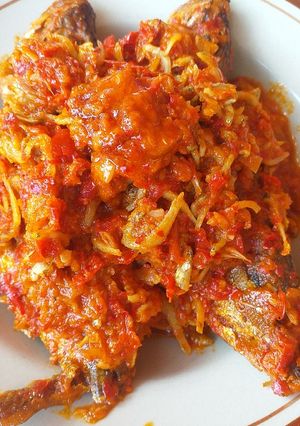 Foto resep Balado kembung teri medan