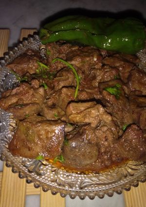 صورة لوصفة كبدة مشرملة