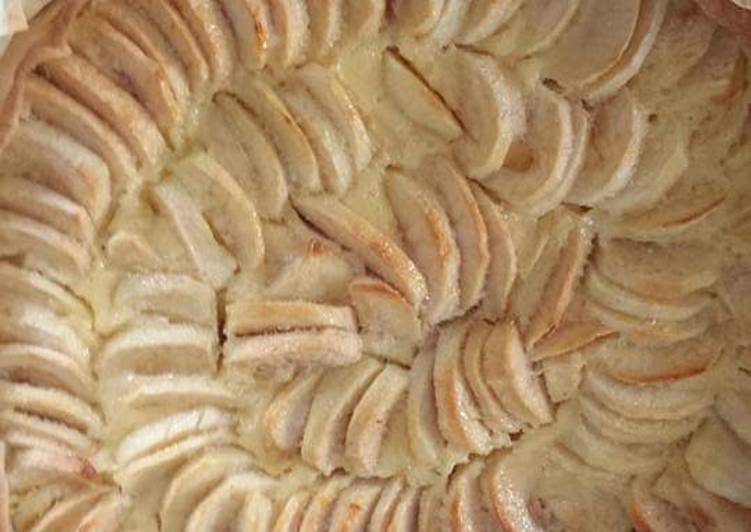 Comment Préparer Des Tarte aux pommes Alsacienne