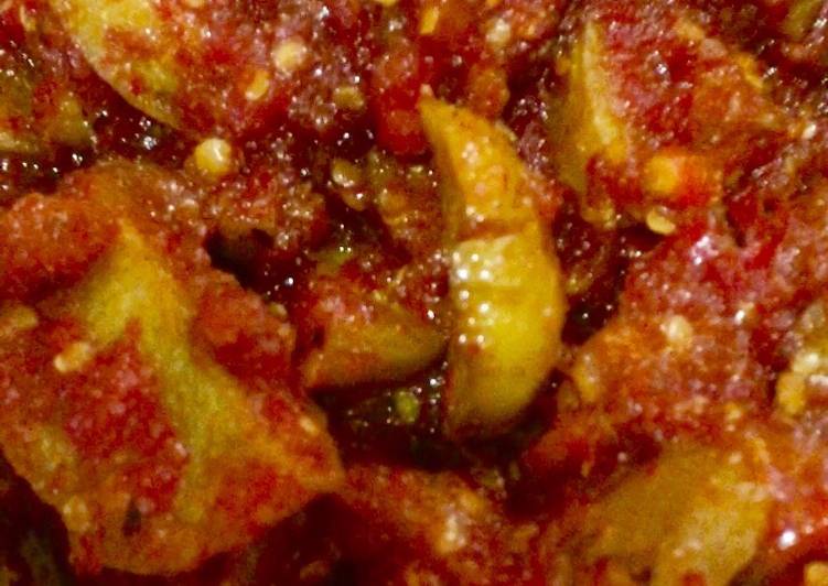 Sambal jengkol anti bau dan super pedas