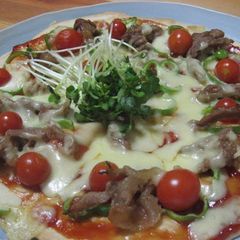 A picture of Tofu Thin Bread! My Top Recommendation! So Easy to Make Using a Plastic Bag.