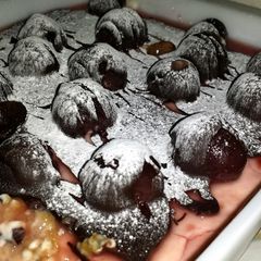 A picture of Chocolate Cherry Jelly Sponge-Pud.