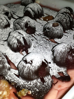 A picture of Chocolate Cherry Jelly Sponge-Pud.