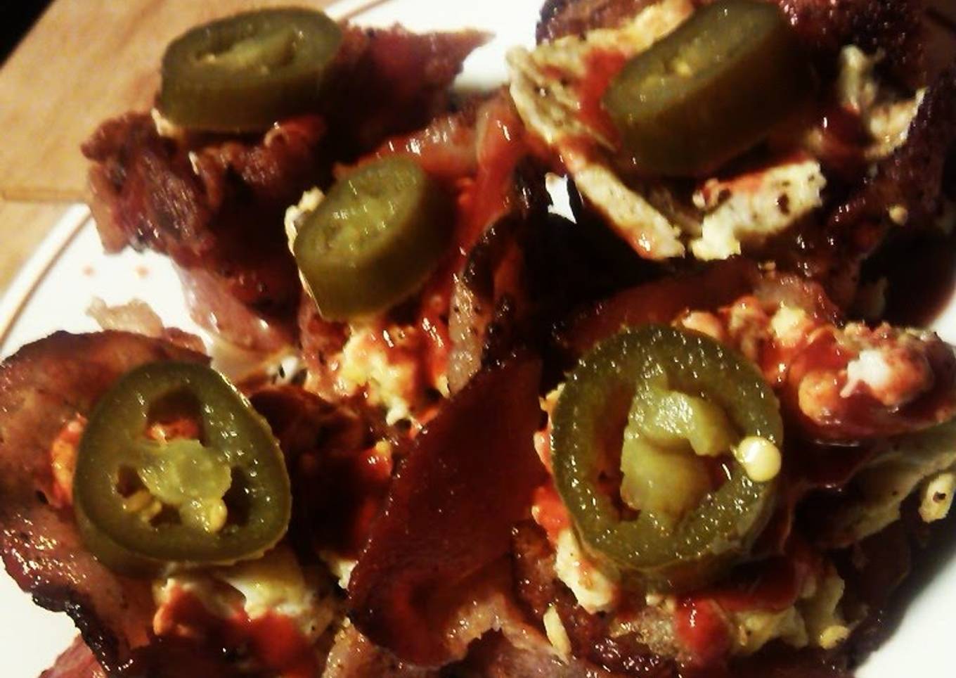Spiced Egg & Bacon Bowls