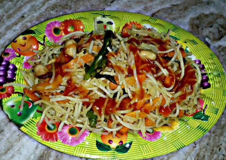 My Favorite Noodles in Indian Style