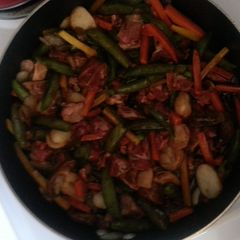 A picture of Teriyaki stir fry.