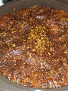A picture of Cheeseburger Pie.