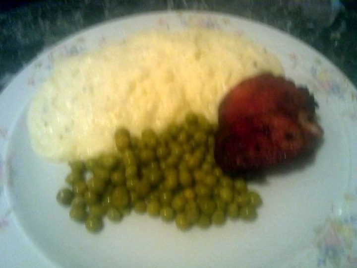 Simple Way Make Recipe Lemon Chicken  &amp;amp; Mash Potatoes with Green Peas that is Perfect, Addictive}