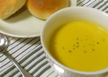 How To Making Recipe UltraEasy Kabocha Squash Potage Soup Delicious Simple How To Making Recipe UltraEasy Kabocha Squash Potage Soup Delicious Simple