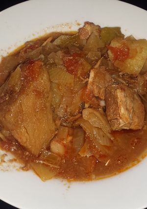 A picture of Pork Stew.