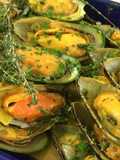 Moules a la Cream au Saffron (Vẹm xanh sốt kem Hoa Nghệ Tây)