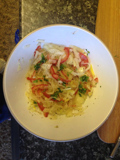 A picture of Onion Salad.