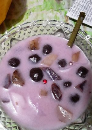 Foto resep Candil ungu kelapa muda