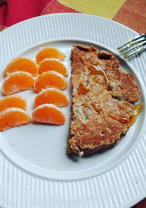 Una foto de Panqueques de avena, canela y manzana