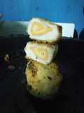 Arrolladito de pechuga rellena