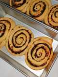 Cokelat Rolls Tanpa Ulen Tanpa Telur (Margarin)