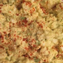 A picture of Egg Salad with Avocado, Lime and a Little Kick!!.