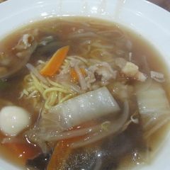 A picture of Cantonese Noodles- Authentic Chinese Food at Home.