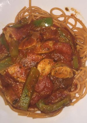 A picture of Easy & Healthy Chicken Sausage Pasta.